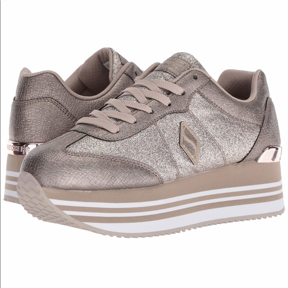 skechers high rise sneakers